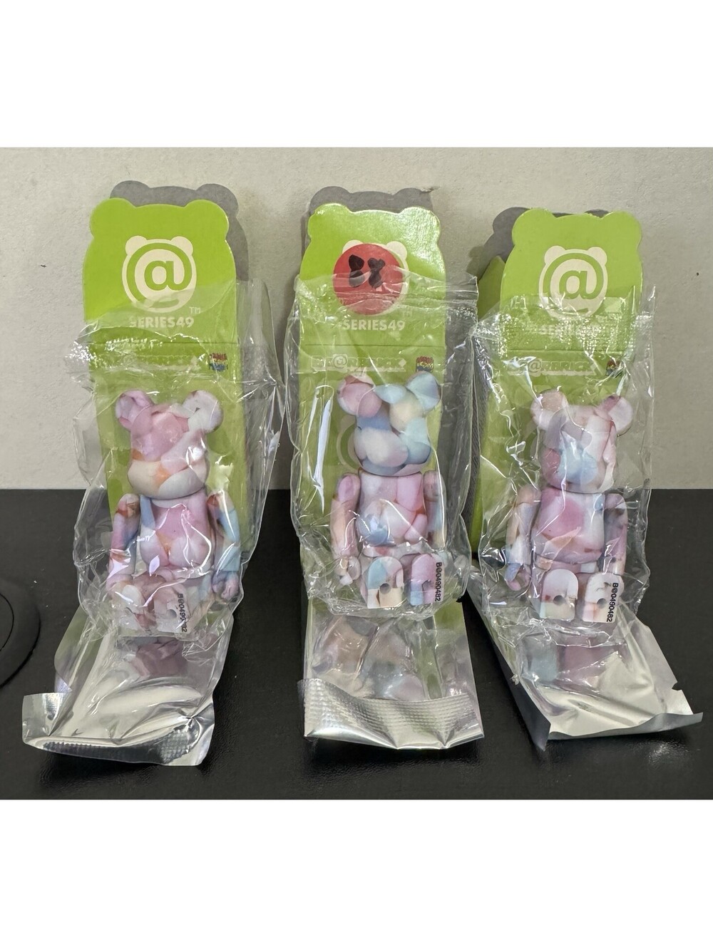 Medicom 100% Bearbrick 🐻🧱 S49 Be@rbrick Series 49 Jellybean Lot of 3